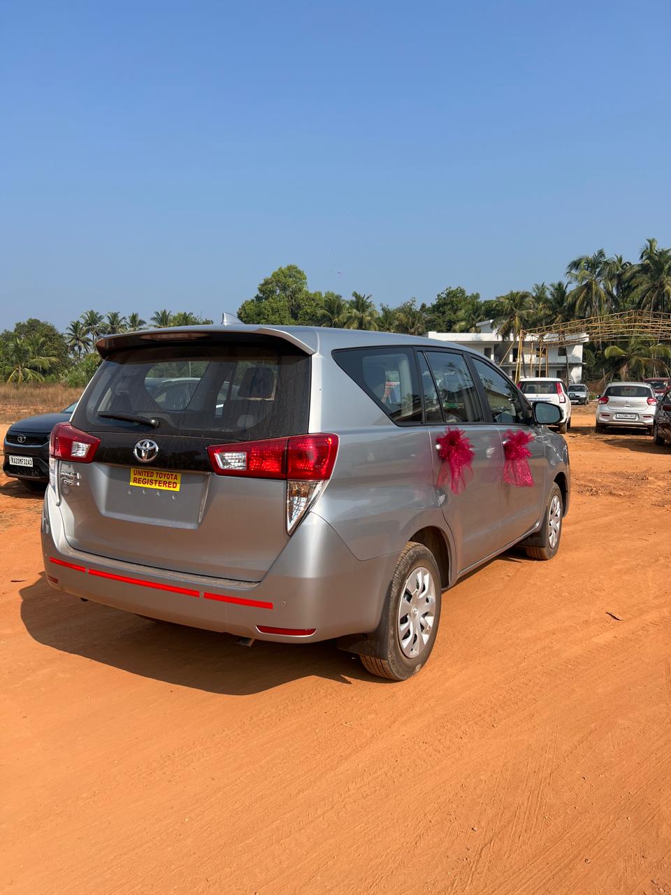Veerabadra Travels Toyota Innova Crysta outstation taxi
