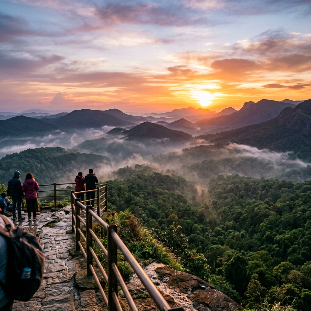 Agumbe Rainforest & Sunset Point